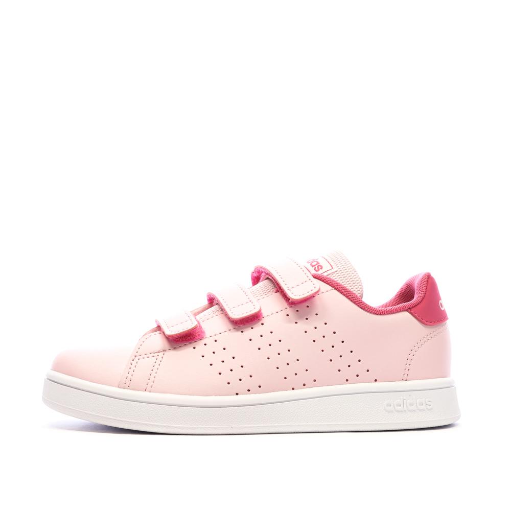 Adidas Baskets Rose Fille Adidas Advantage