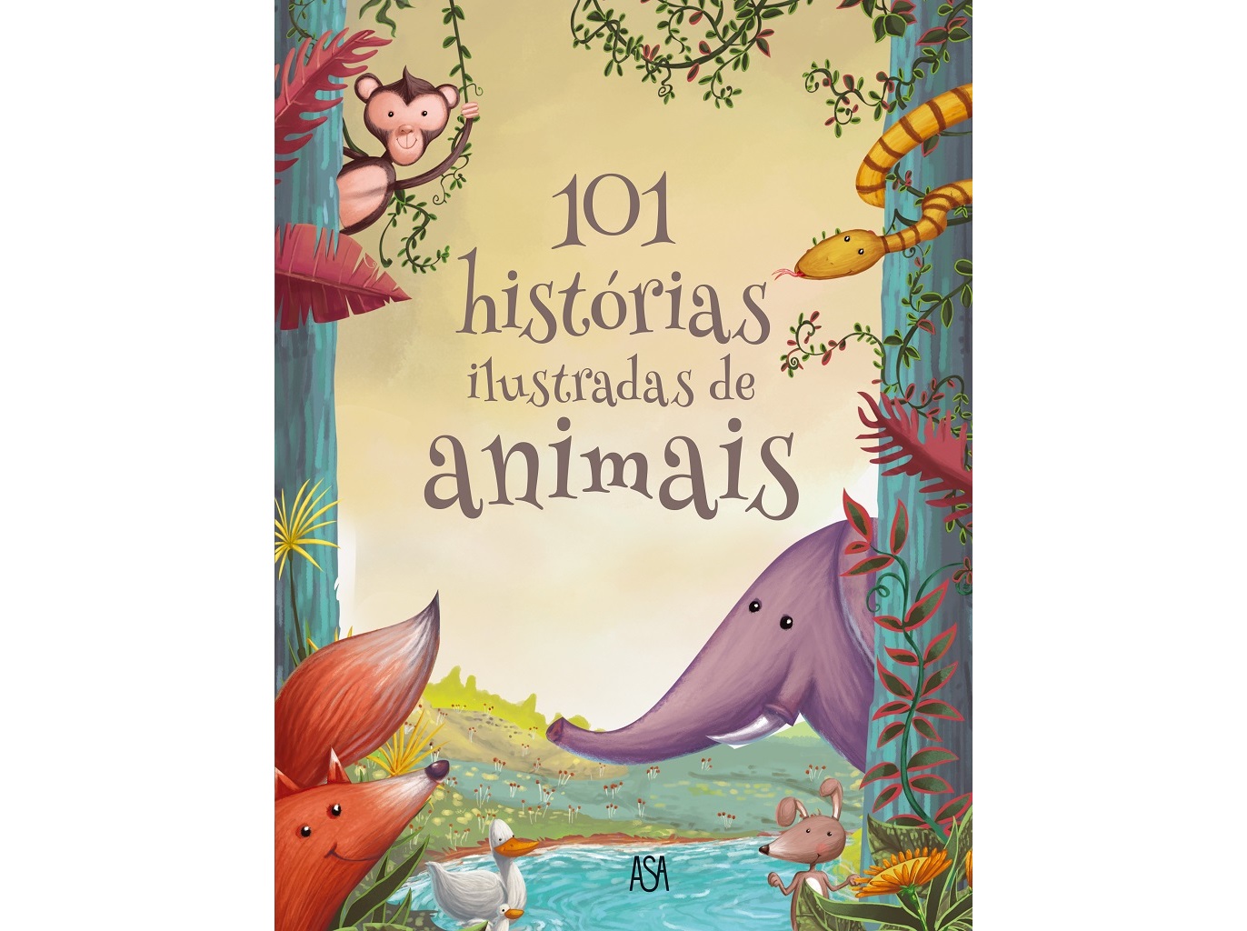 LIVRO 101 HISTÓRIAS ILUSTRADAS DE ANIMAIS