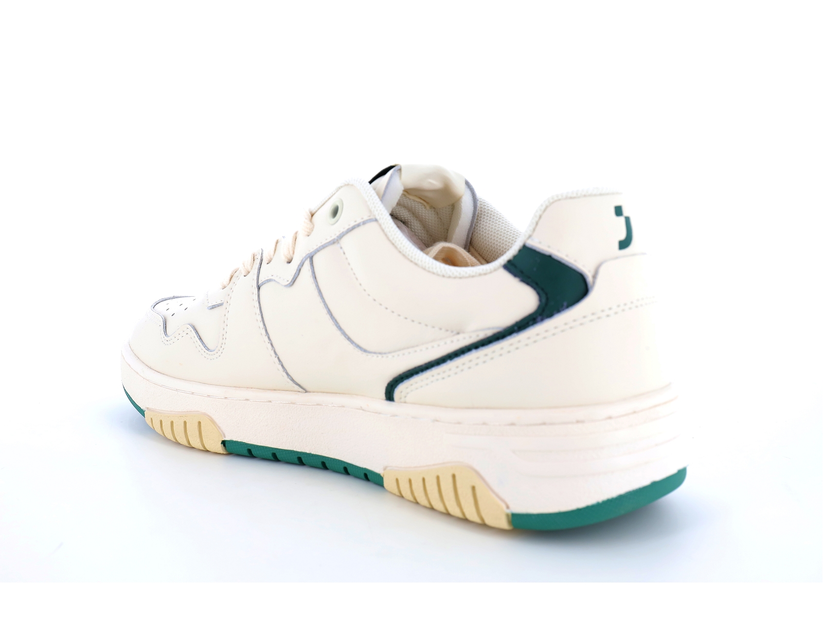 Safety jogger-589896 Cuir Blanc Vert
