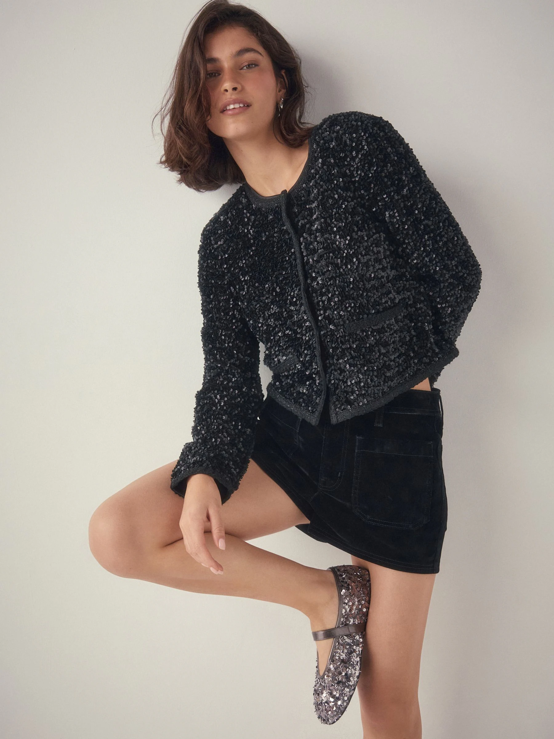 Tinkleurig met lovertjes - Forever Comfort® Embellished Sequin Mary Jane Shoes