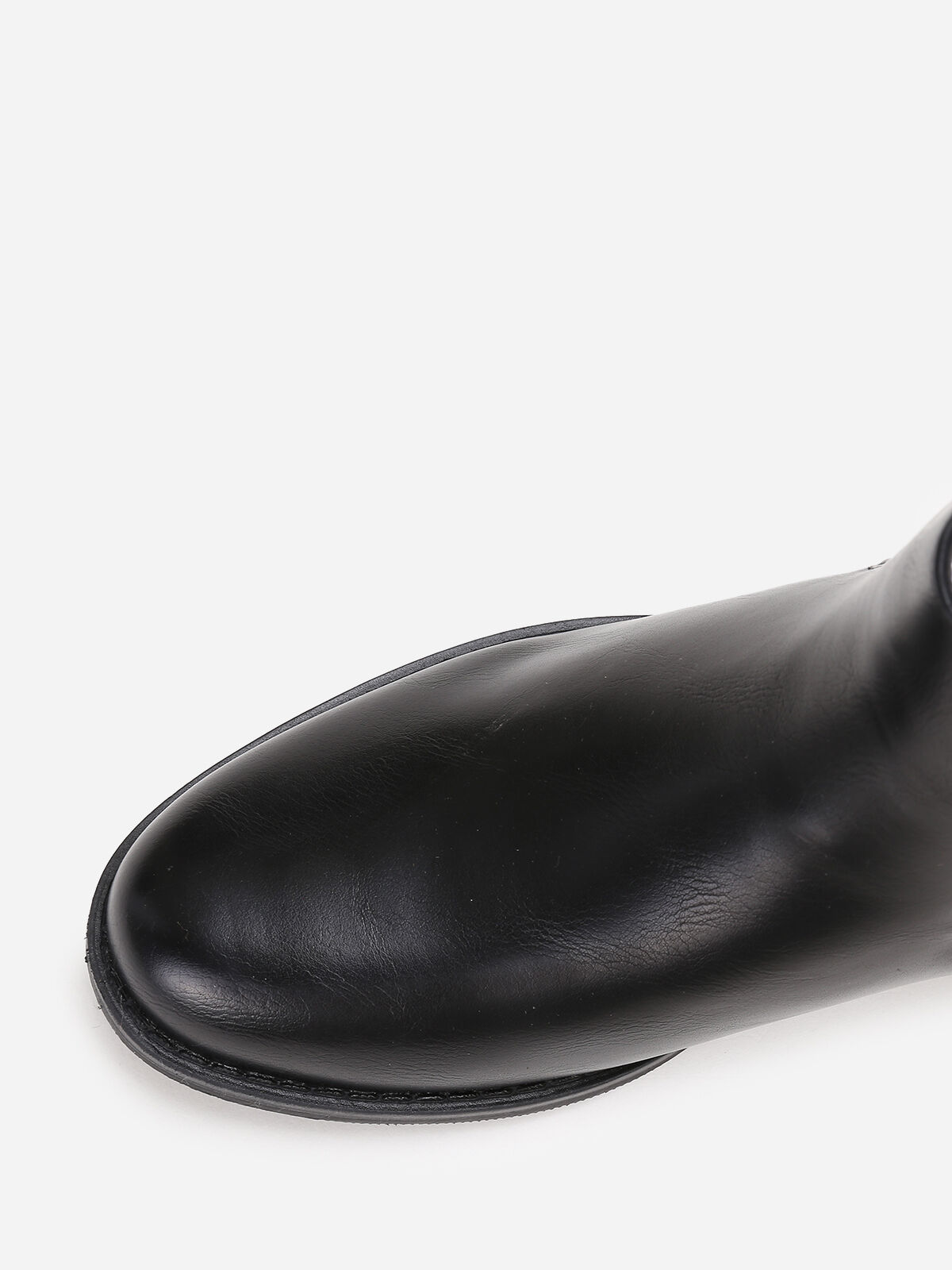 Bottines chelsea classiques en simili- Noir