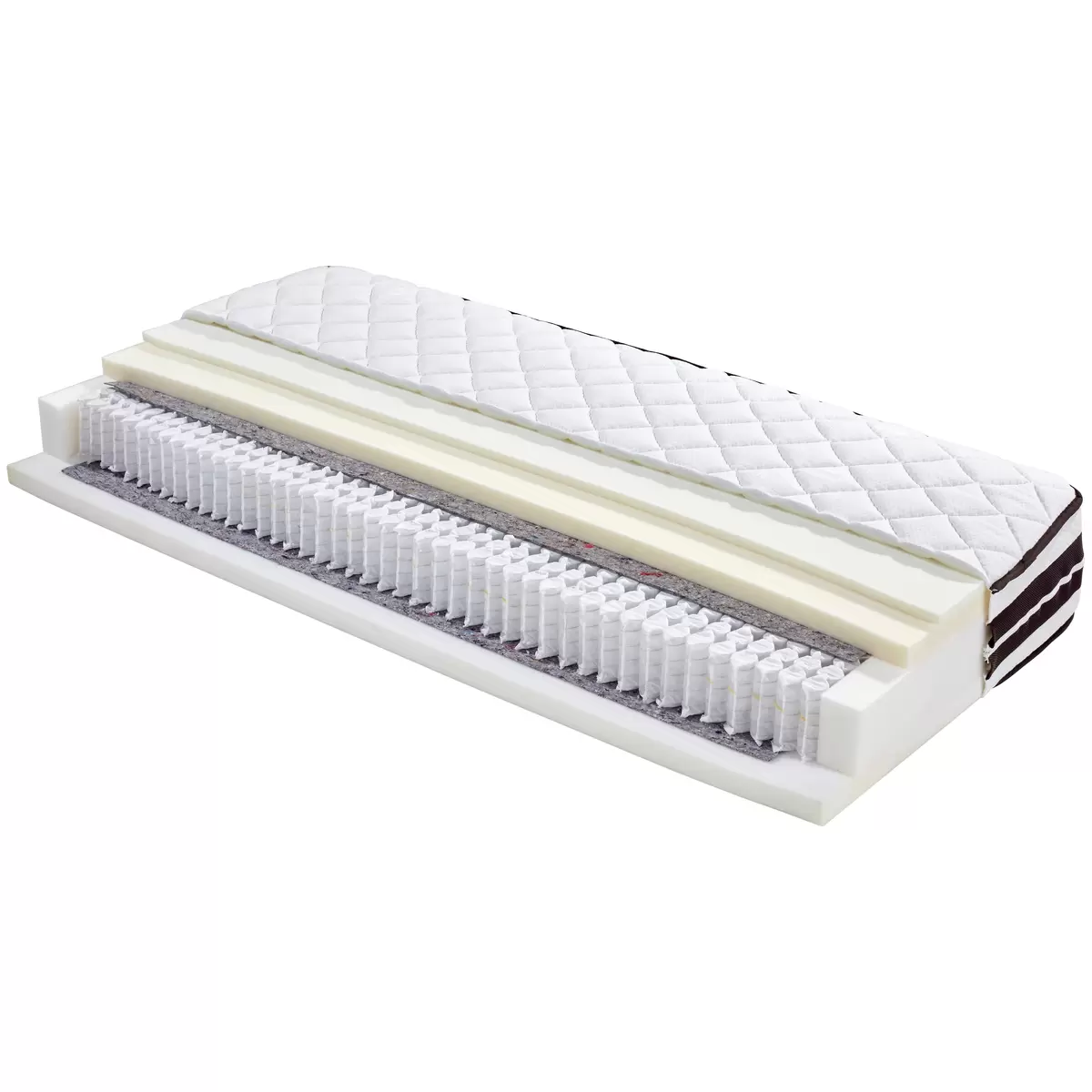 Matratze Cecile H2/H3 140 x 200 weiss