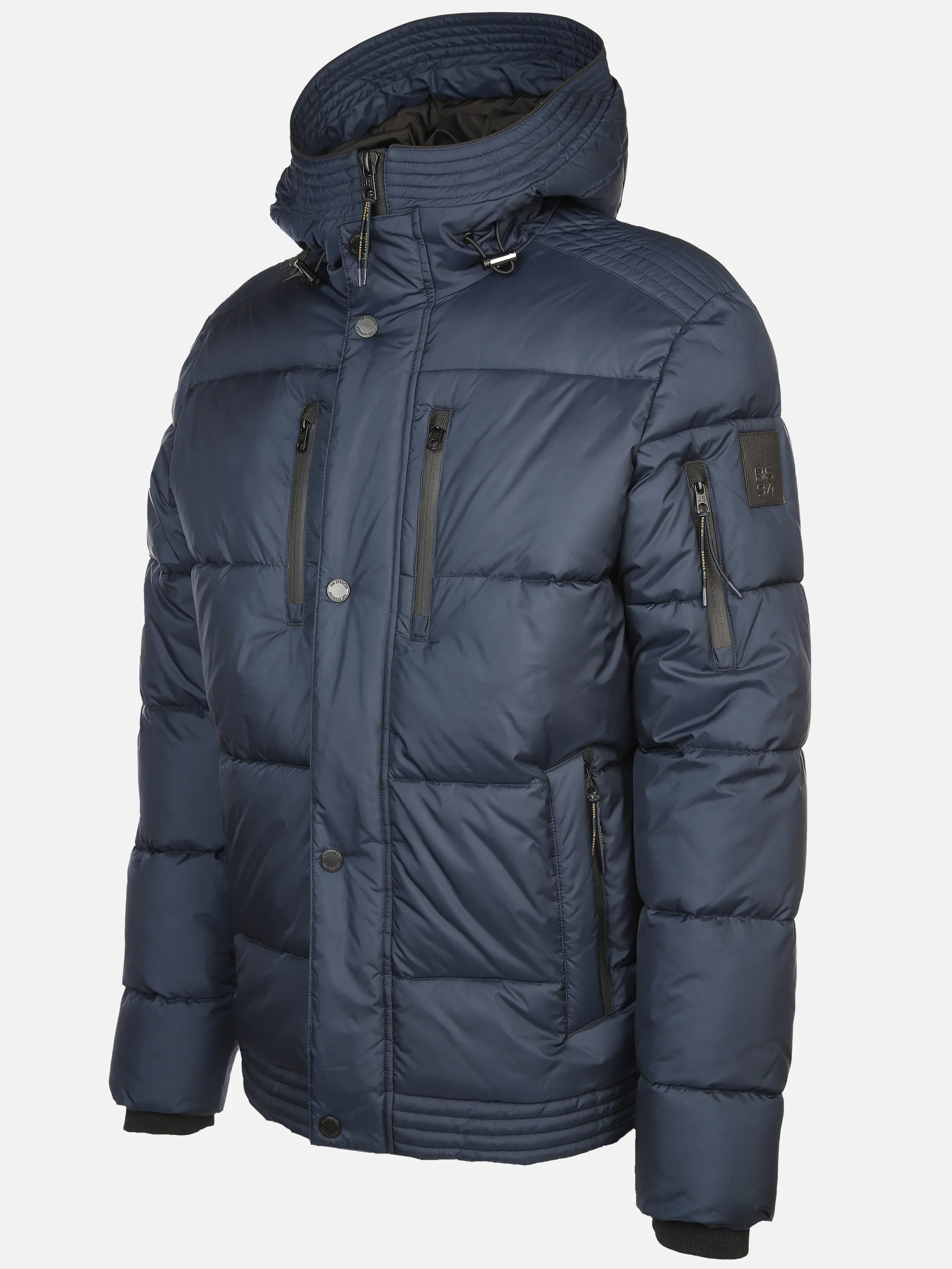 Herren Steppjacke mit Kapuze