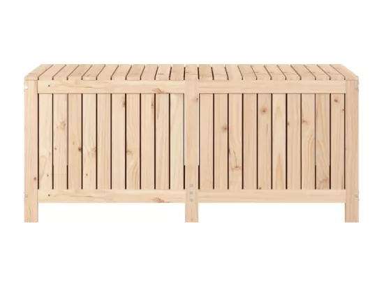 Boîte de rangement de jardin 147x68x64 cm Bois massif de pin