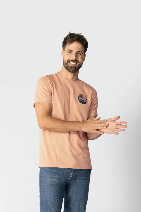 BlueFields oranje heren t-shirt