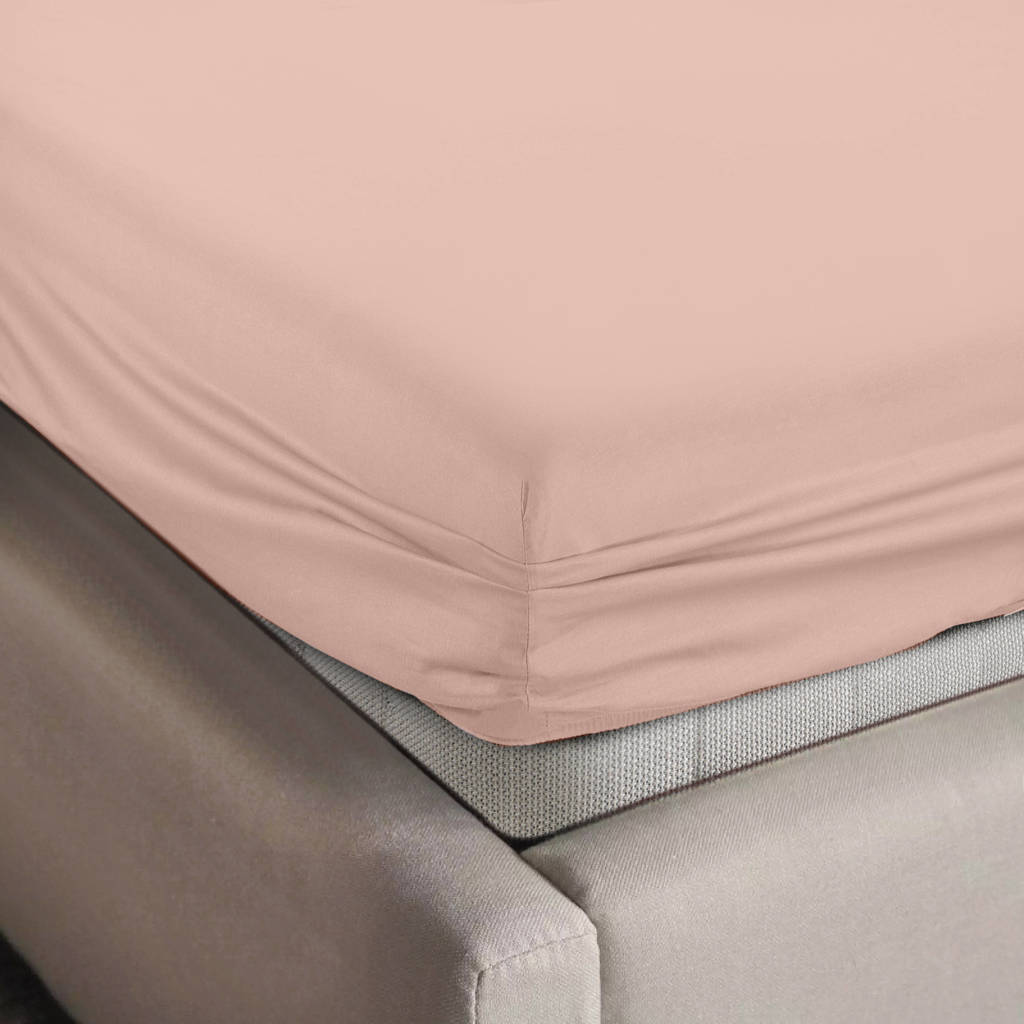 wieg hoeslaken jersey 40x80 roze