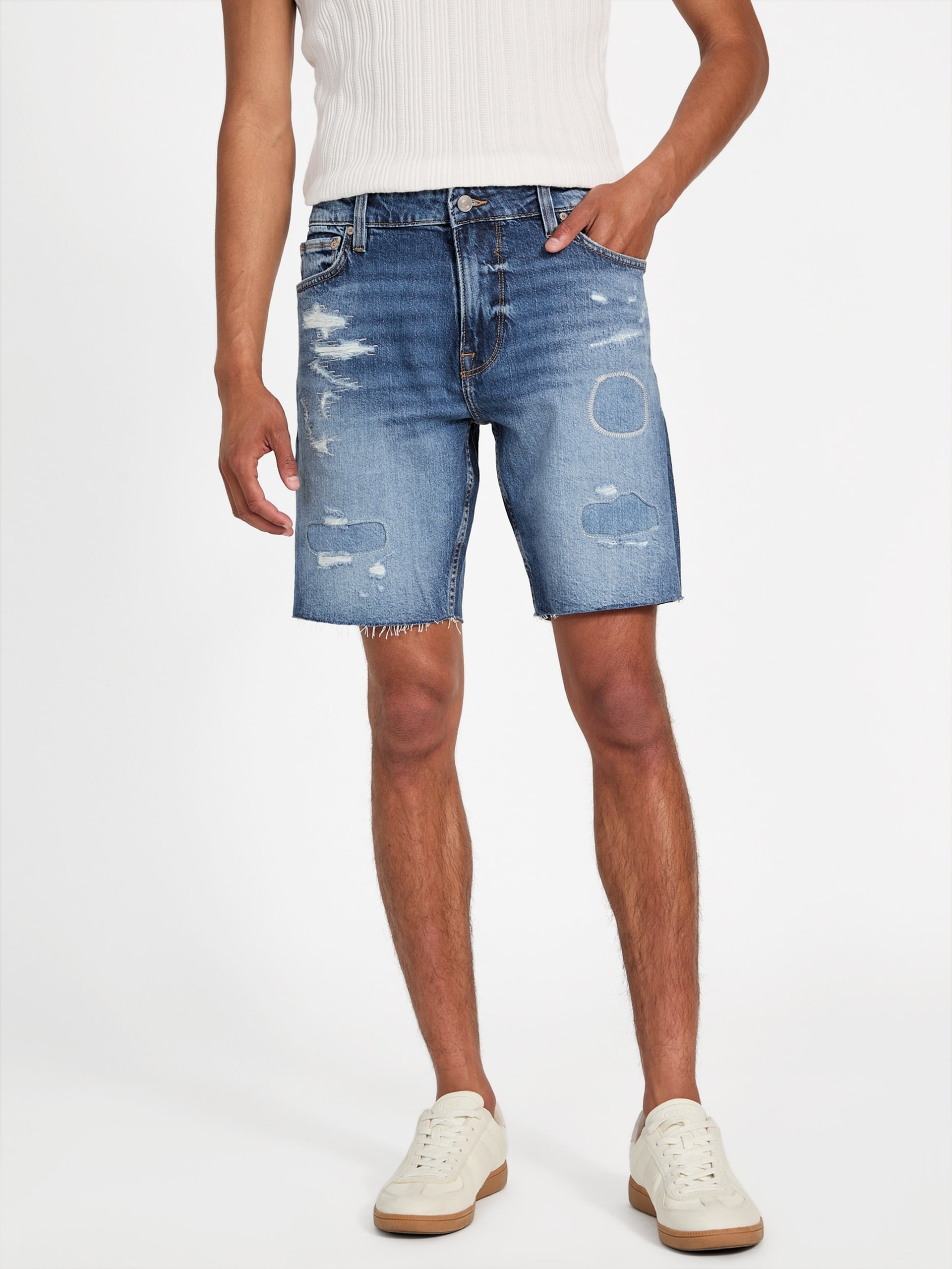 Shorts jeans desgastados Eco Wyatt