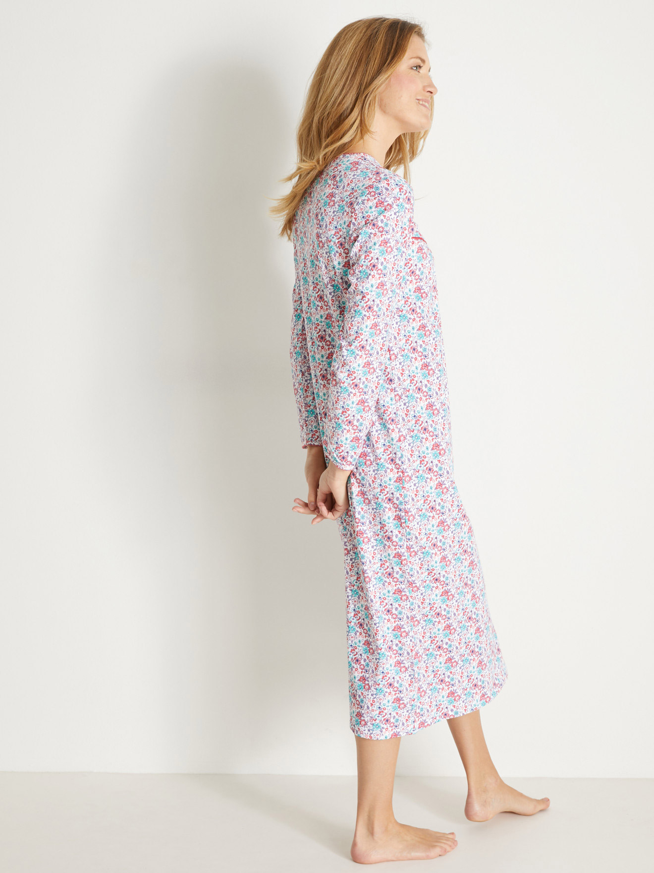 Lot de 2 chemises de nuit longues