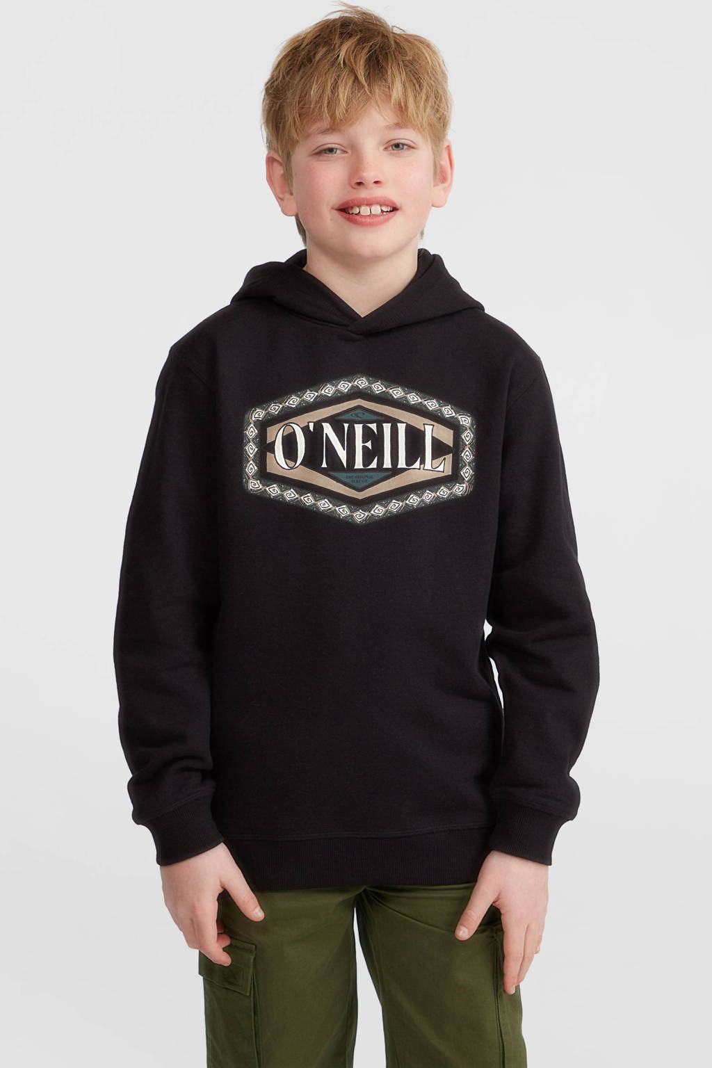 O'Neill hoodie met printopdruk zwart