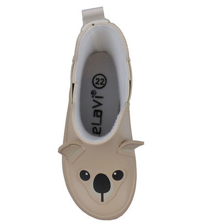 CeLaVi Gummistiefel - Kurz - White Pepper m. 3D Effekt