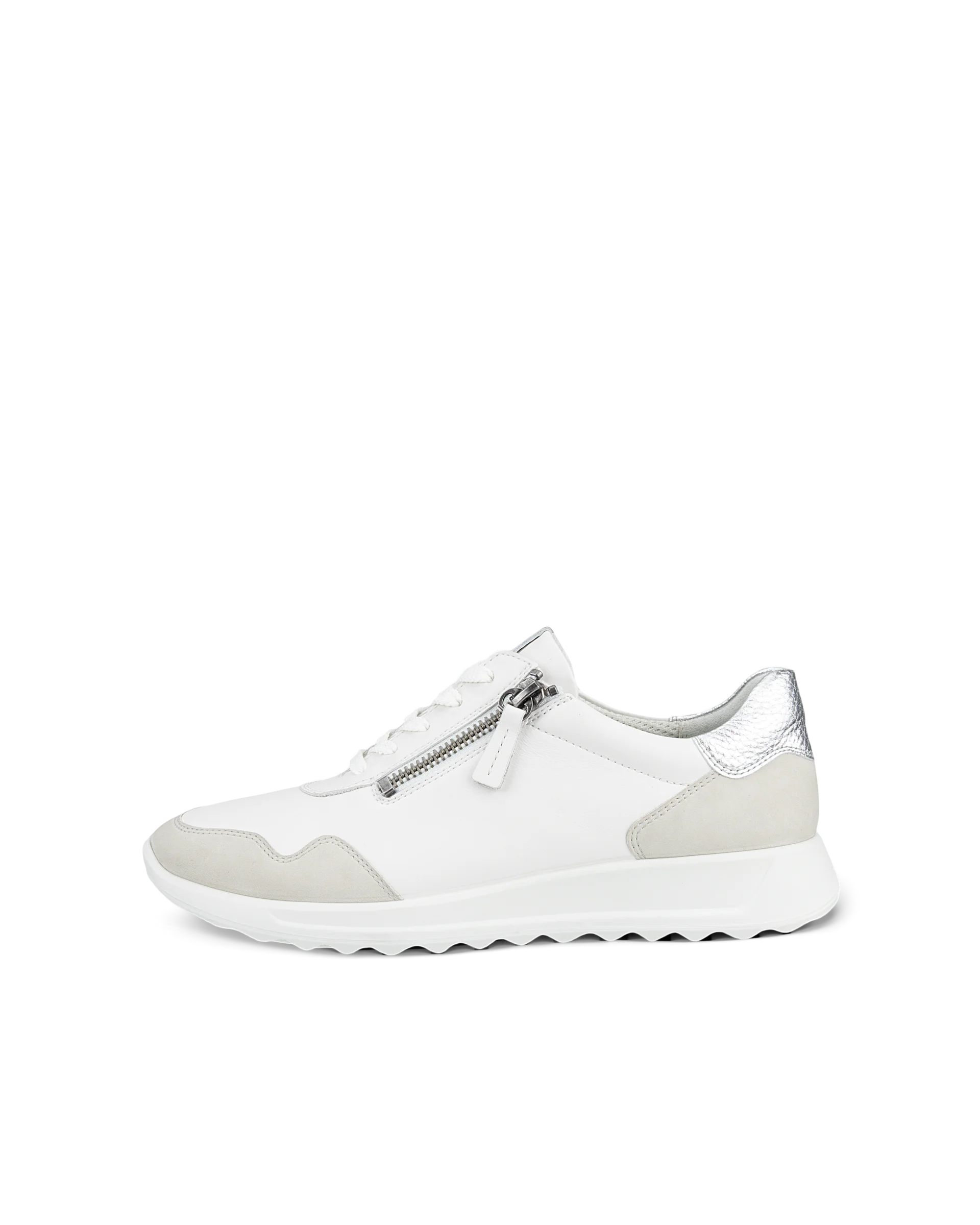 ECCO FLEXURE RUNNER W Damen Ledersneaker Weiß