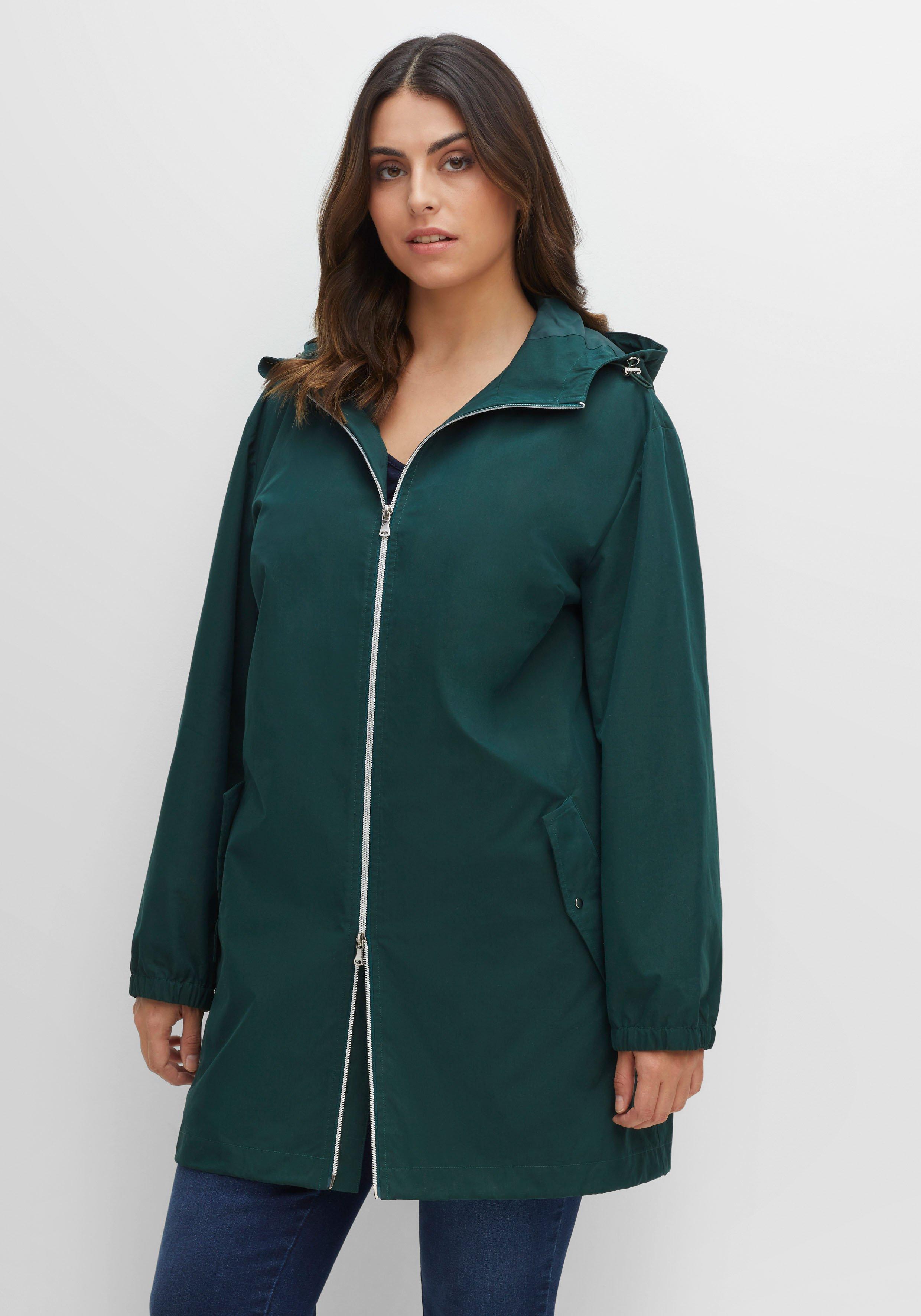 Outdoorjacke mit Kapuze, im Oversized-Schnitt