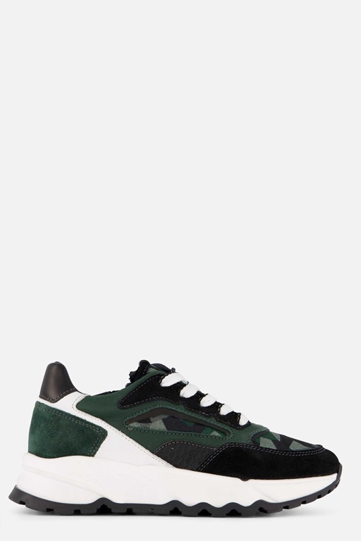 Giga Sneakers zwart Leer