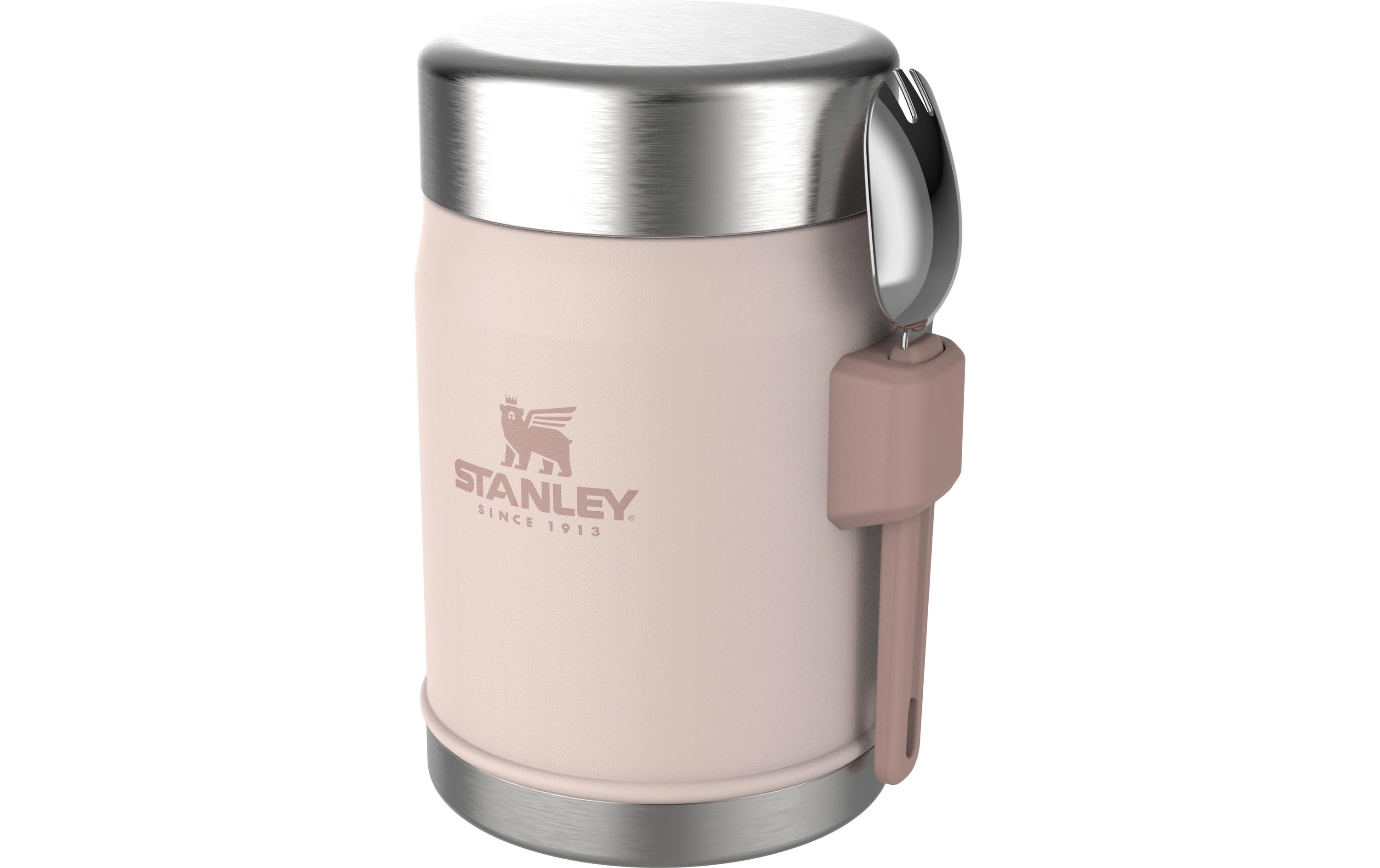 Thermo-Foodbehälter Legendary Food Jar + Spork 0.4 l, RosaEssenbehälter mit Göffel