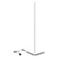 Gulvlampe LED 1100 lm 18 W 146 cm