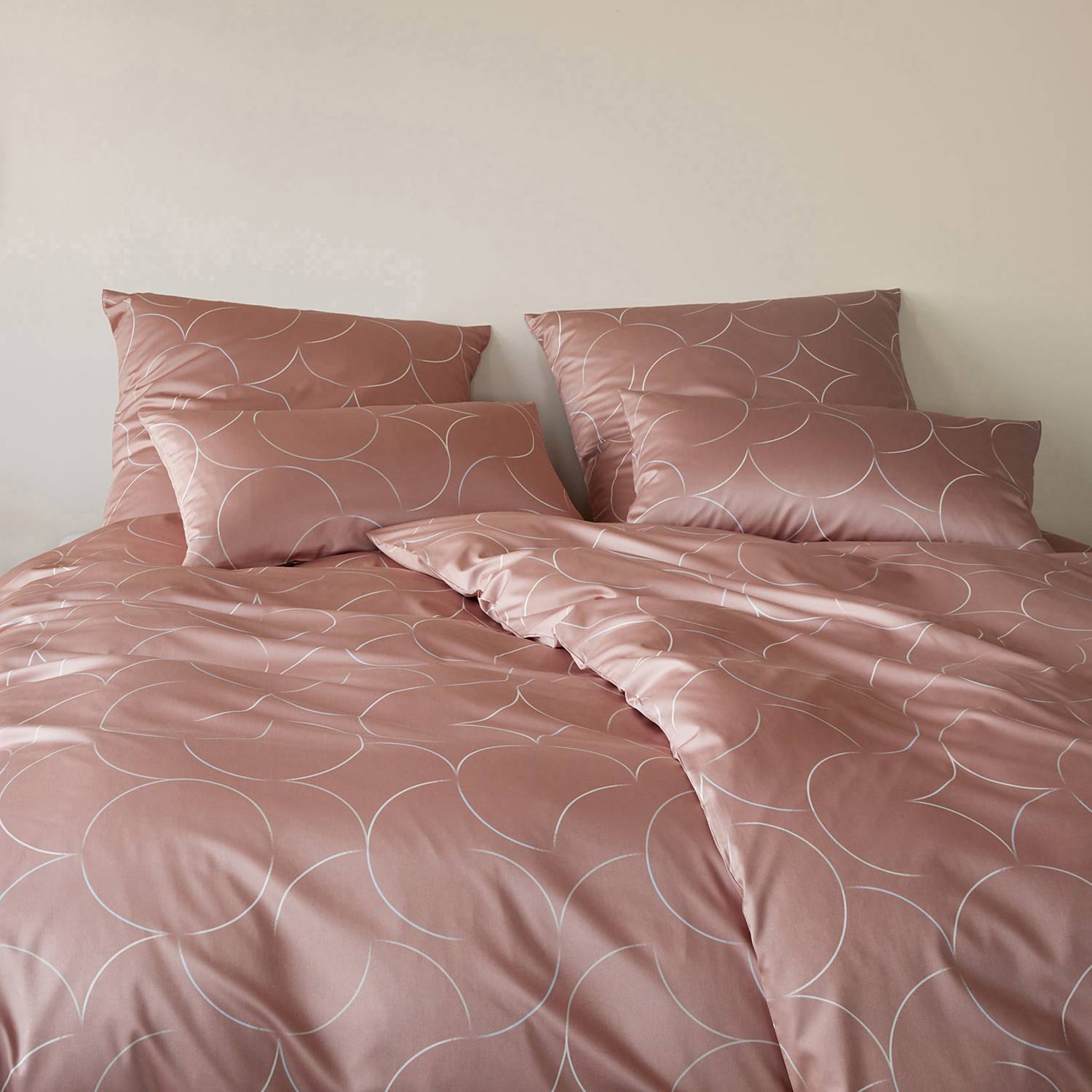 Elegante Mako-Interlock-Jersey Bettwäsche 