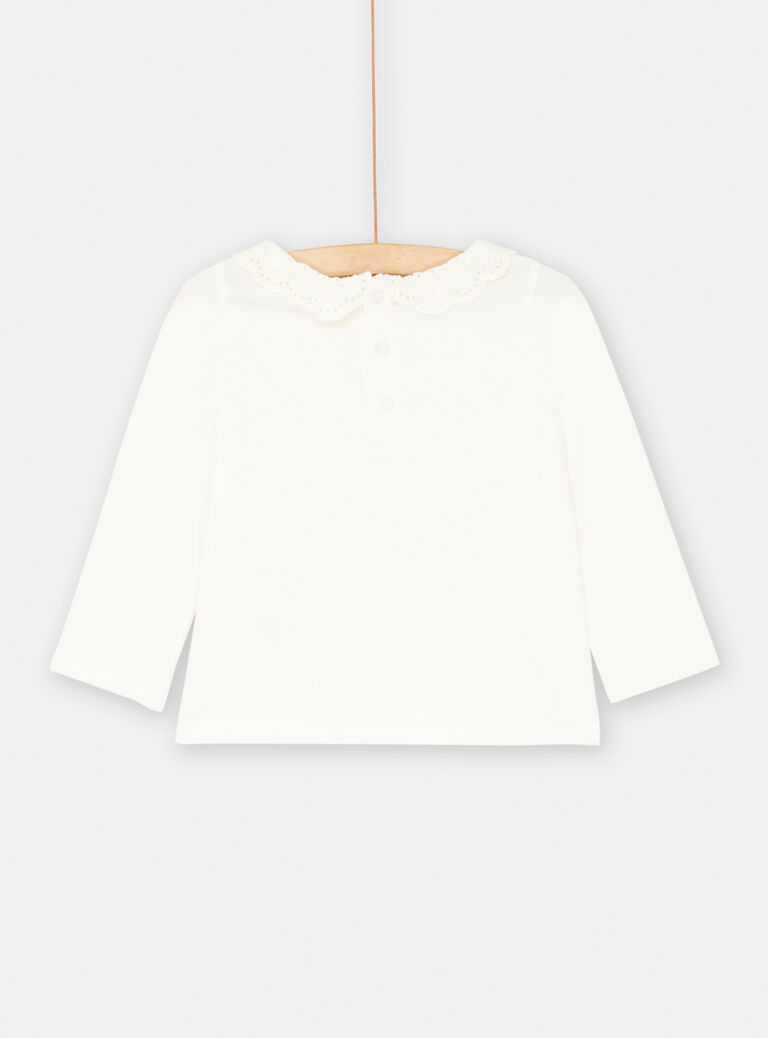 Brassière à manches longues pour bébé fille