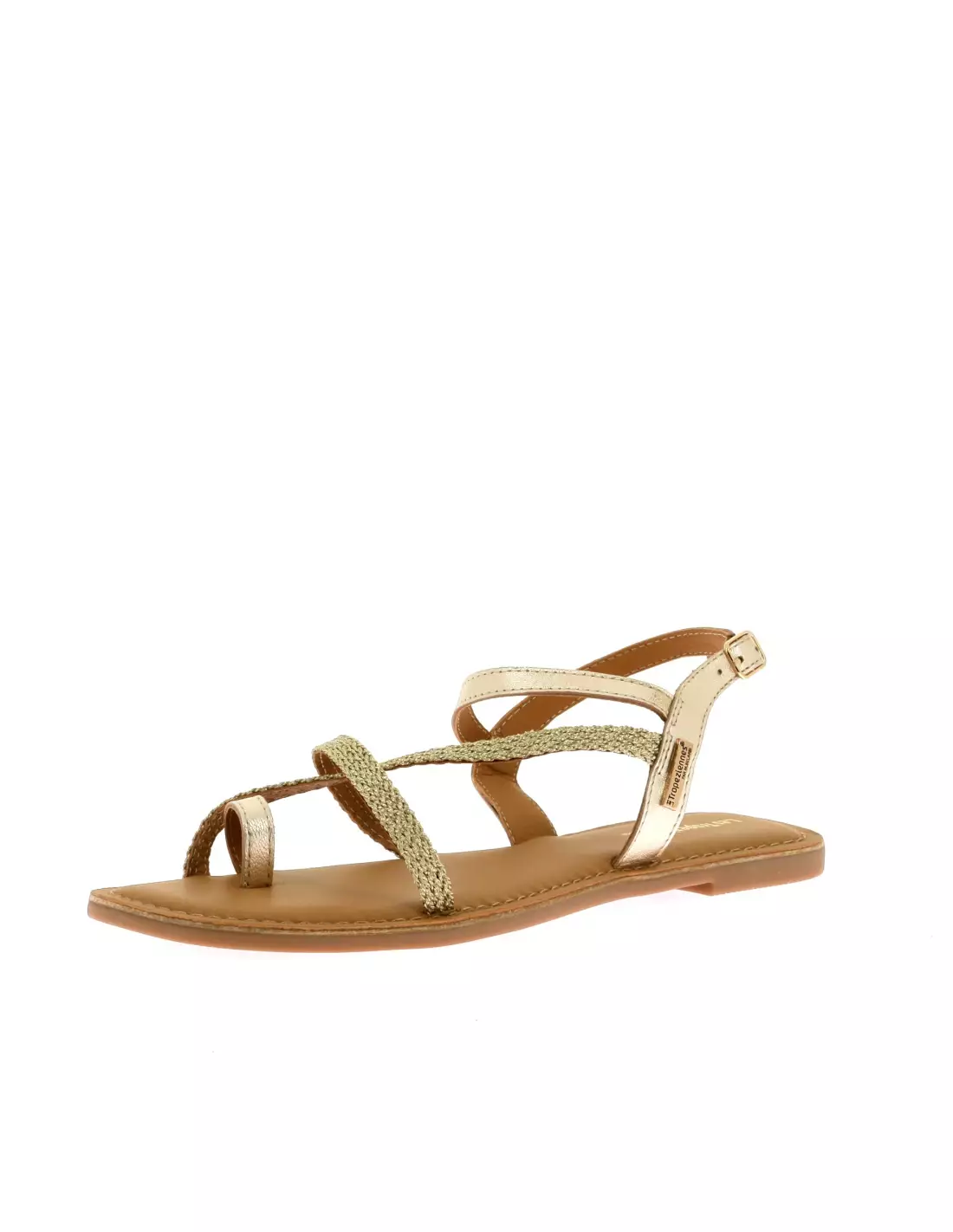 LES TROPEZIENNES CHAMPY - Sandales & nu-pieds Or