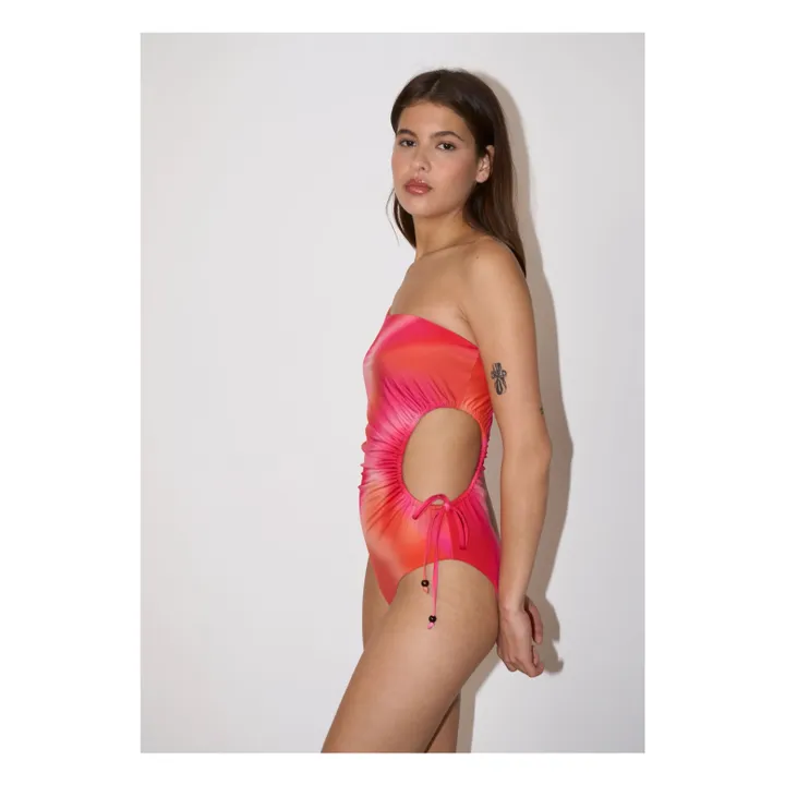 Icone Maillot 1 Pièce Ambre | Rose fuschia