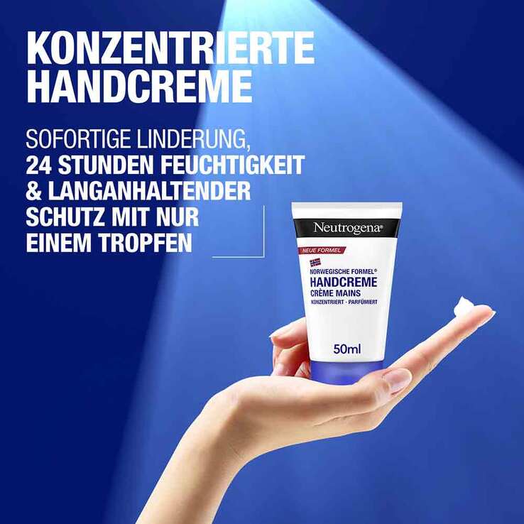 Neutrogena norwegische Formel Konzentrat Handcreme parfümiert, 50 ml