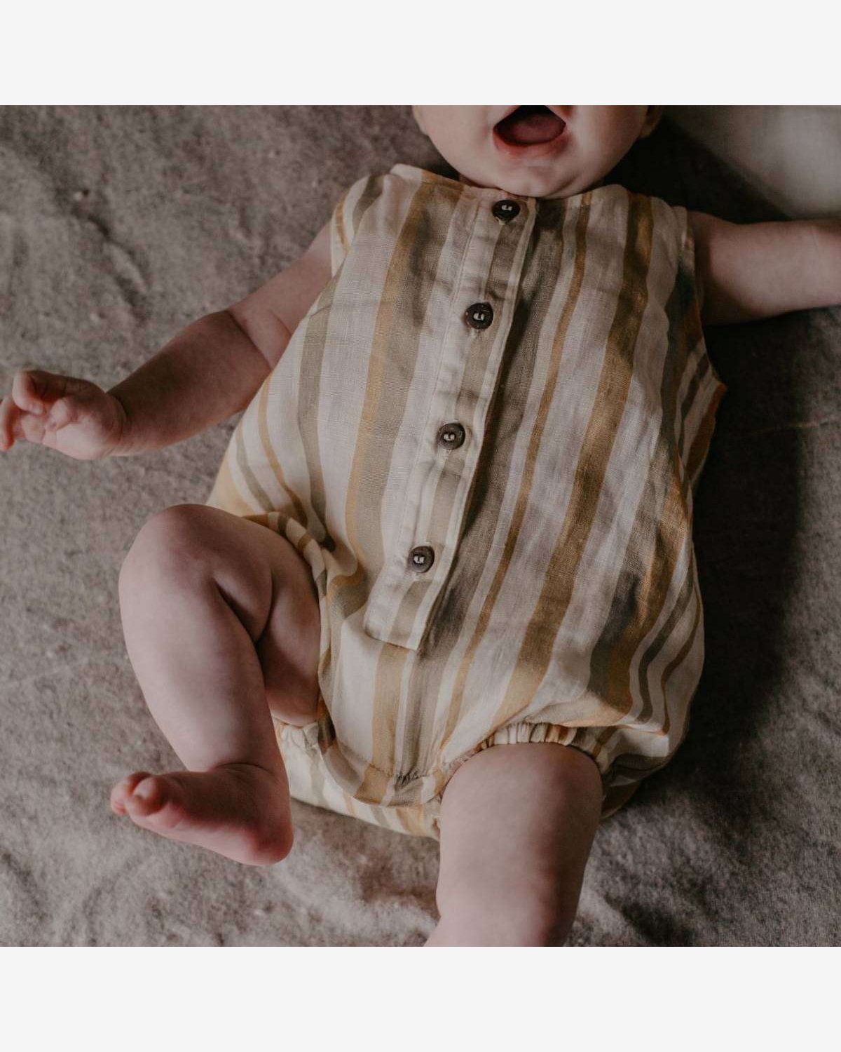 Romper Singlet – The Freedom Romper – 100% Øk. Lin