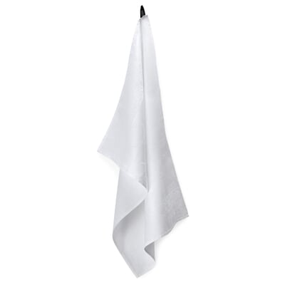 Gläsertuch Leinen Jacquard, Weiß