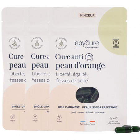Epycure Laboratoire Cure anti peau d'orange 3 mois