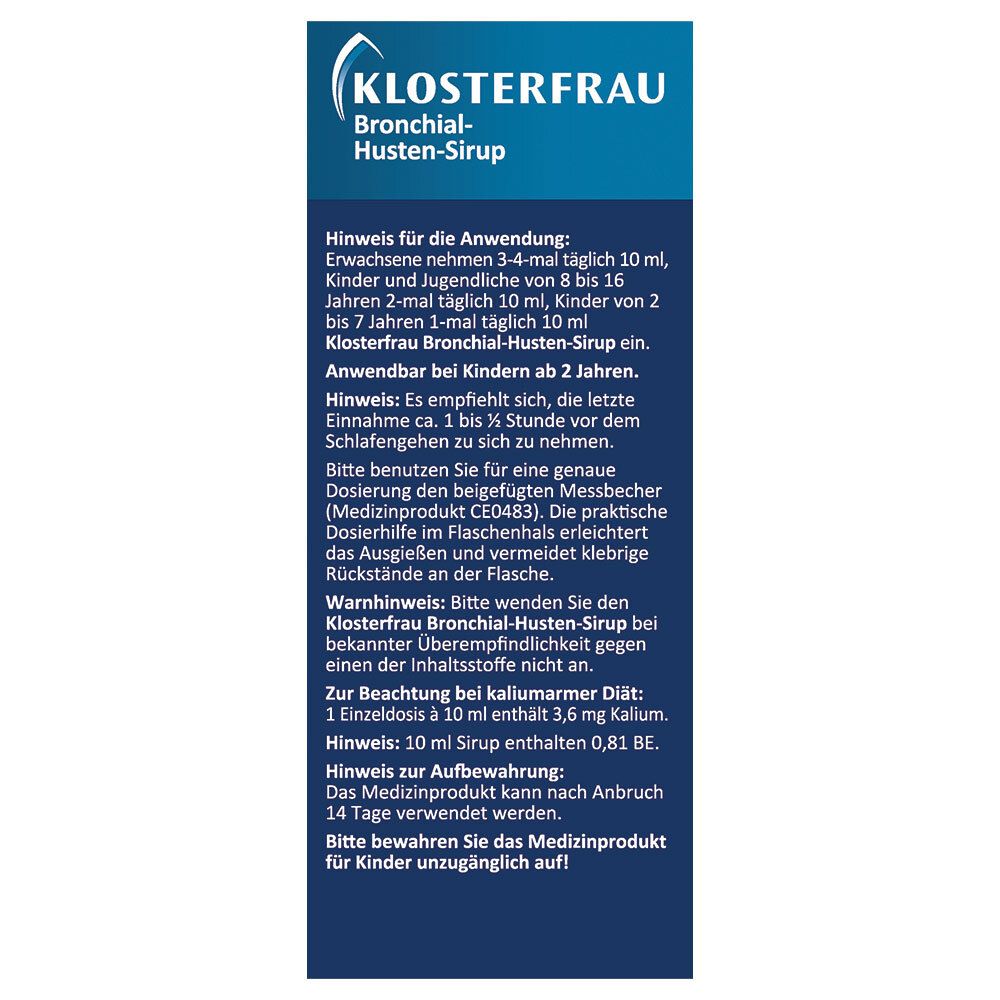 KLOSTERFRAU Bronchial-Husten-Sirup