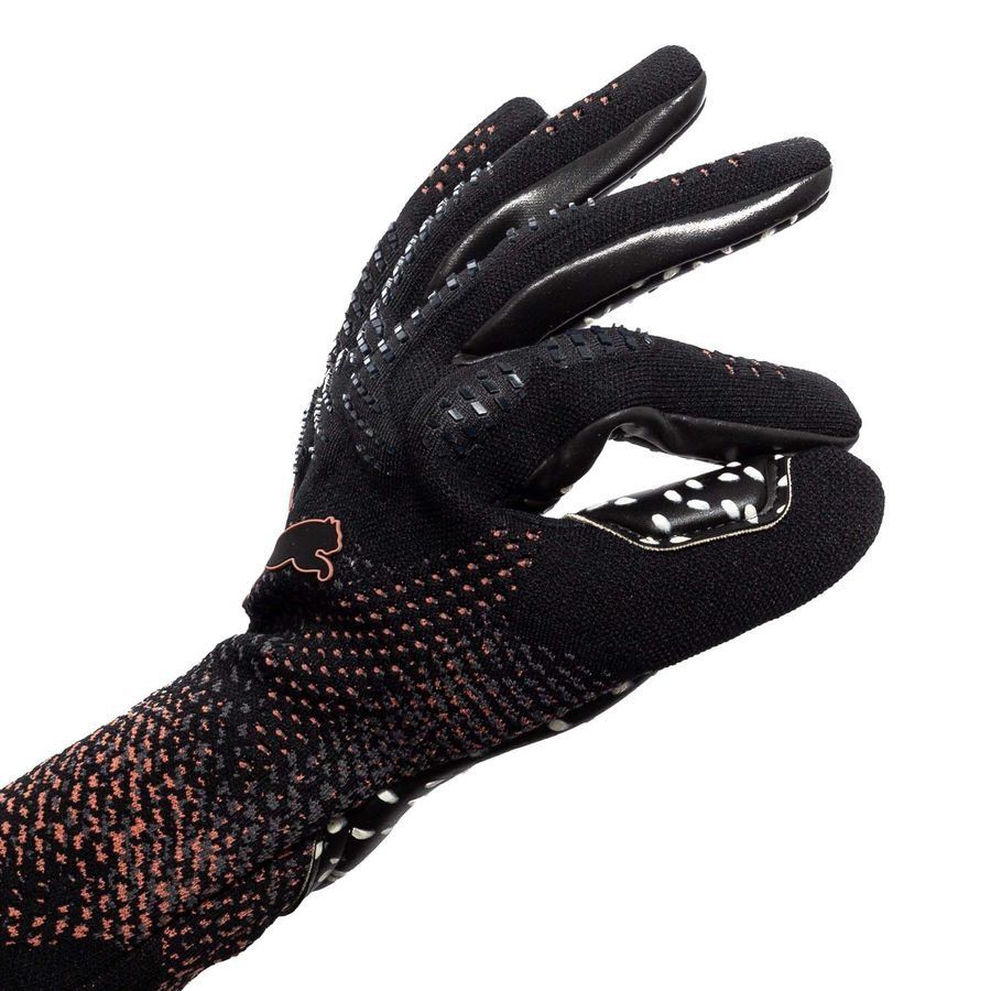 PUMA Gants de Gardien Future Ultimate NC Eclipse - Noir/Gris/Copper Rose