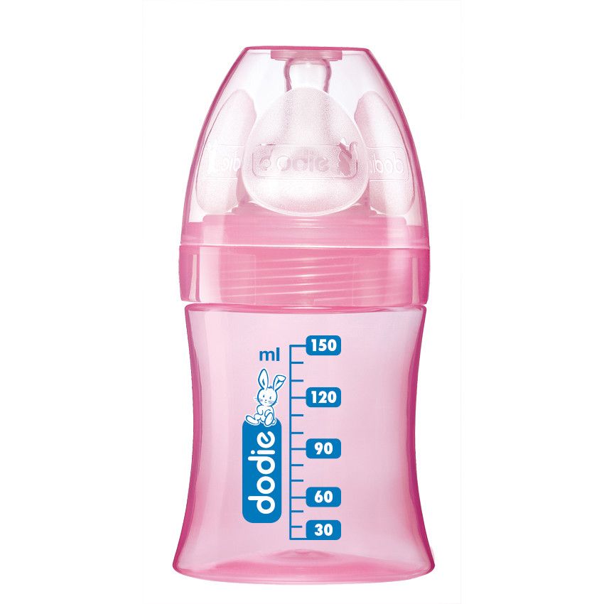 Biberon Initiation+ 150 ml - Rose - Rose