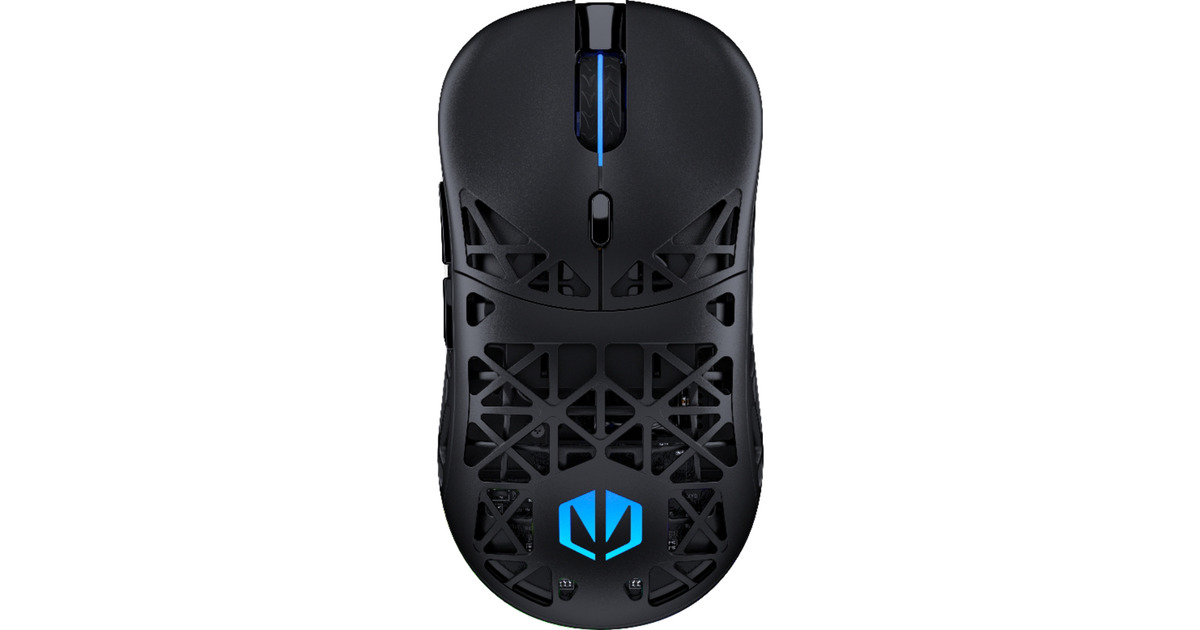 ENDORFYLIV Wireless gaming muis  (Zwart, 12.000 DPI, ARGB, USB-C / 2.4 GHz / Bluetooth)