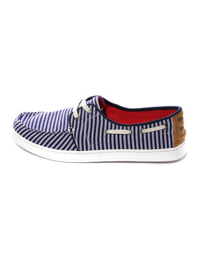 Toms Shoes Navy Blue Stripes