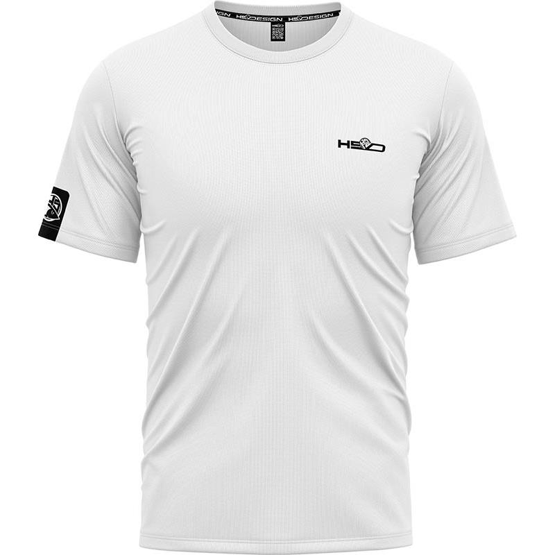 Tee Shirt Manches Courtes Homme Hot Spot Design Predator Pike - Blanc