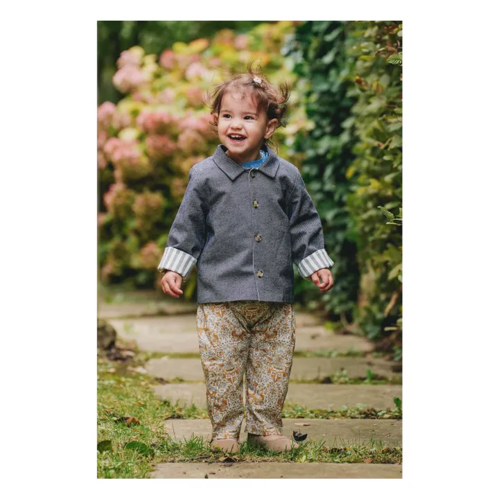Loir Pantalon Nini Fleuri | Orange