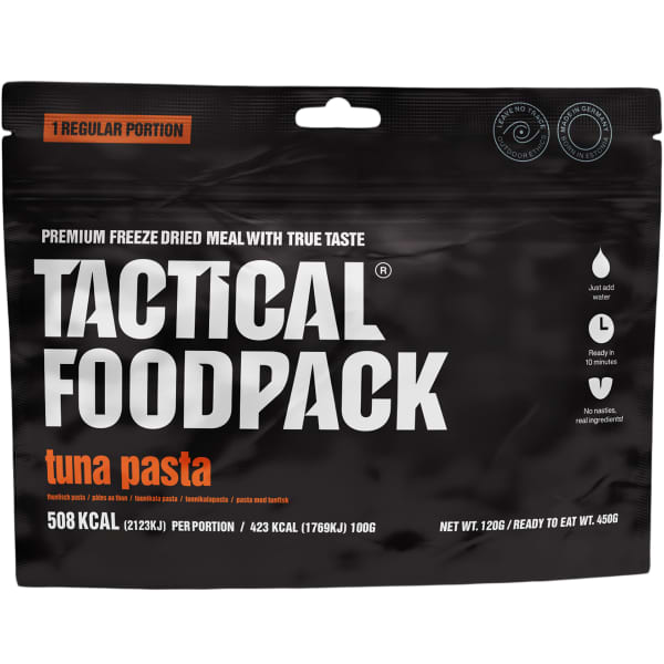 Repas lyophilisé TACTICAL FOODPACK FOODPACK TUNA PASTA 120G UNI