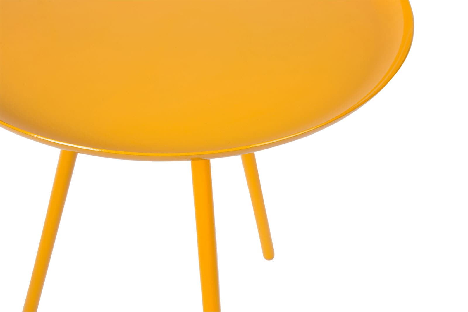 Beistelltisch LANDO 48 x 46 cm orange