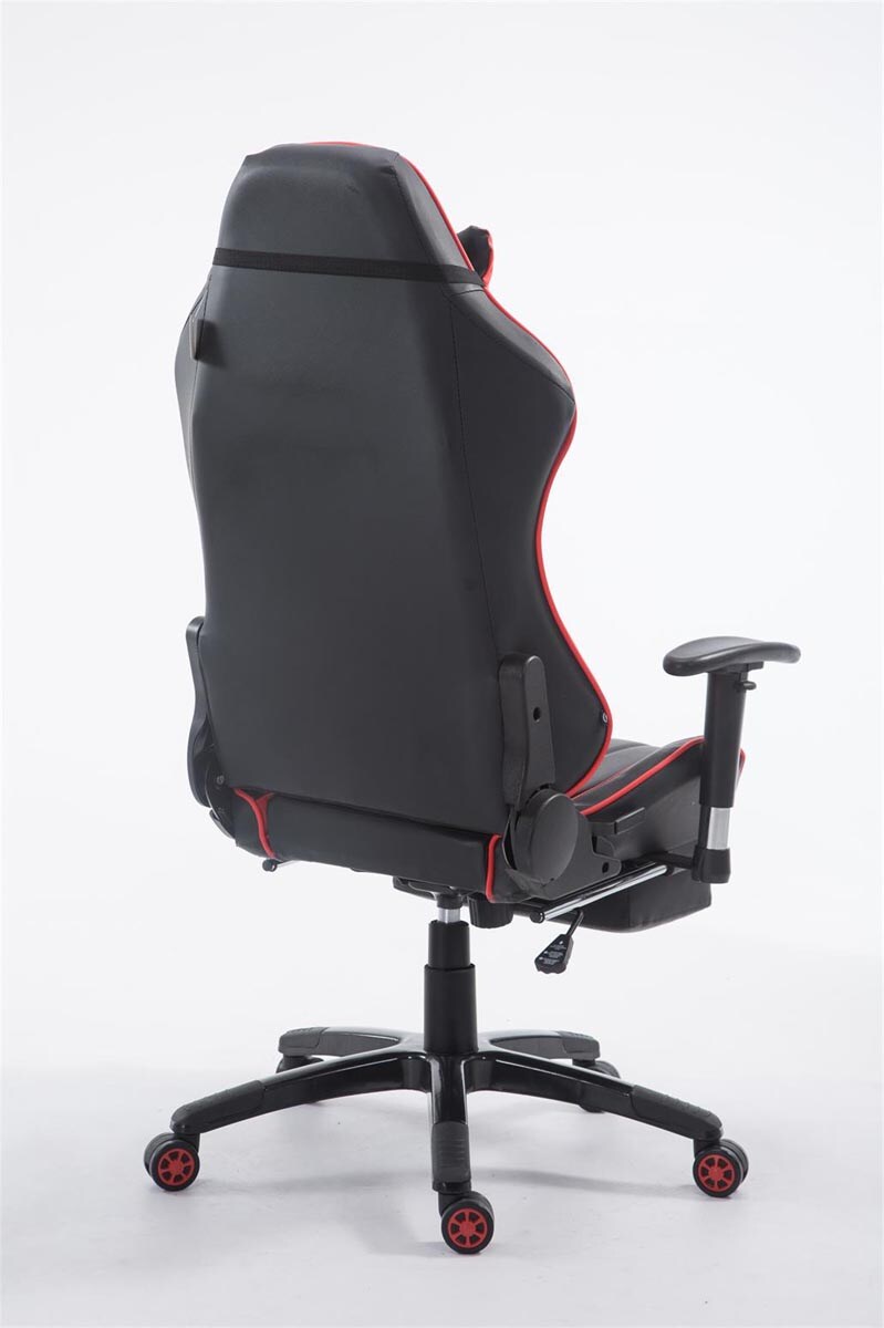 CLP Racing Gaming Bürostuhl Shift XL Mit Kunstlederbezug l Gamingstuhl Mit Leichtlaufrollen l Höhenverstellbarer Drehstuhl