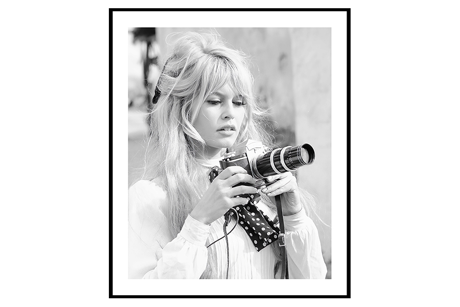 Iconic II bilde Sort-hvitt fotoprint, 50x60 cm, med sort ramme