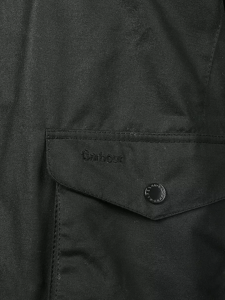 BARBOUR Parka OGSTON schwarz