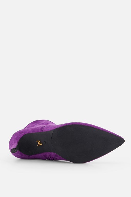 Mexx Miley Enkellaarsjes paars Pu