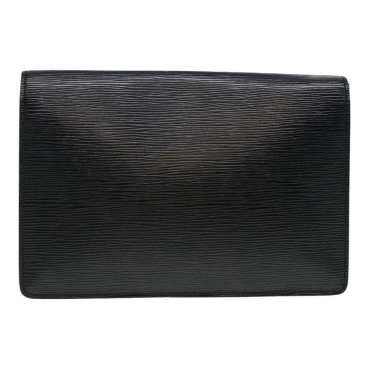 Louis Vuitton Vintage Louis Vuitton Clutch Black