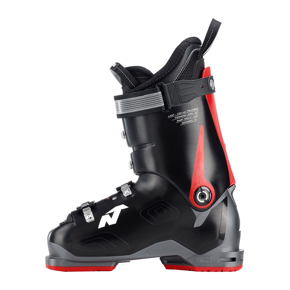 Nordica SPEEDMACHINE 110 - Chaussures ski Homme noir/anthracite/rouge