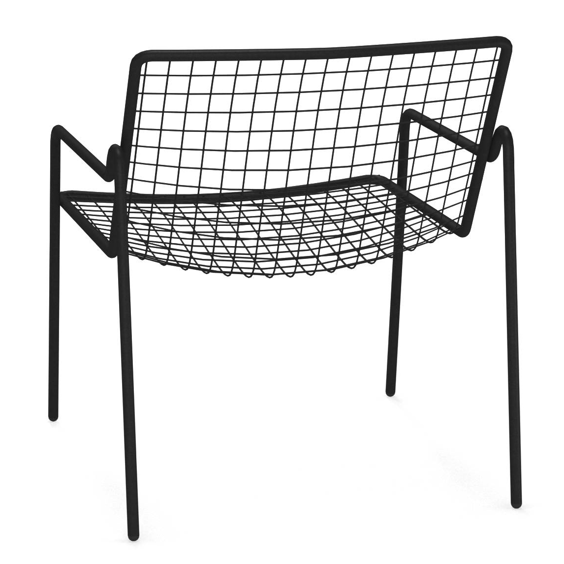 Loungestoel Rio R50 zwart