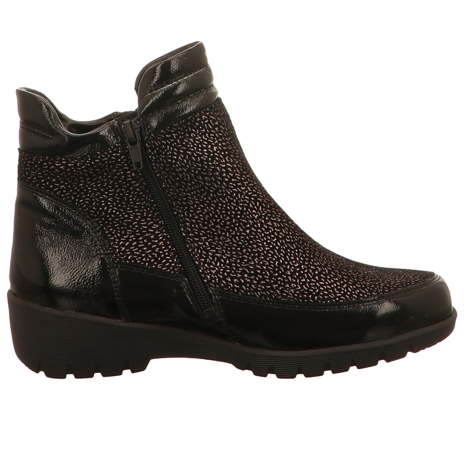 Waldläufer Stiefelette schwarz