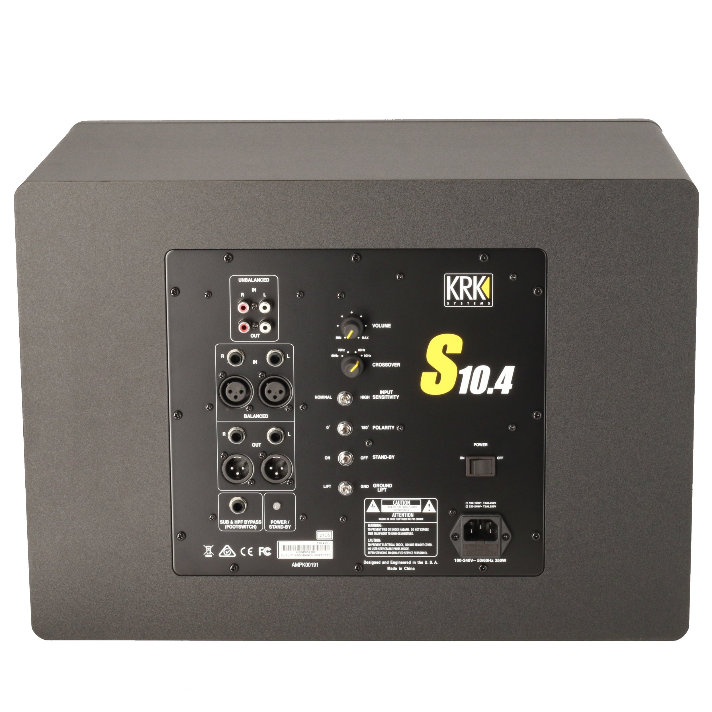 KRK S10.4 actieve studio subwoofer (per stuk)