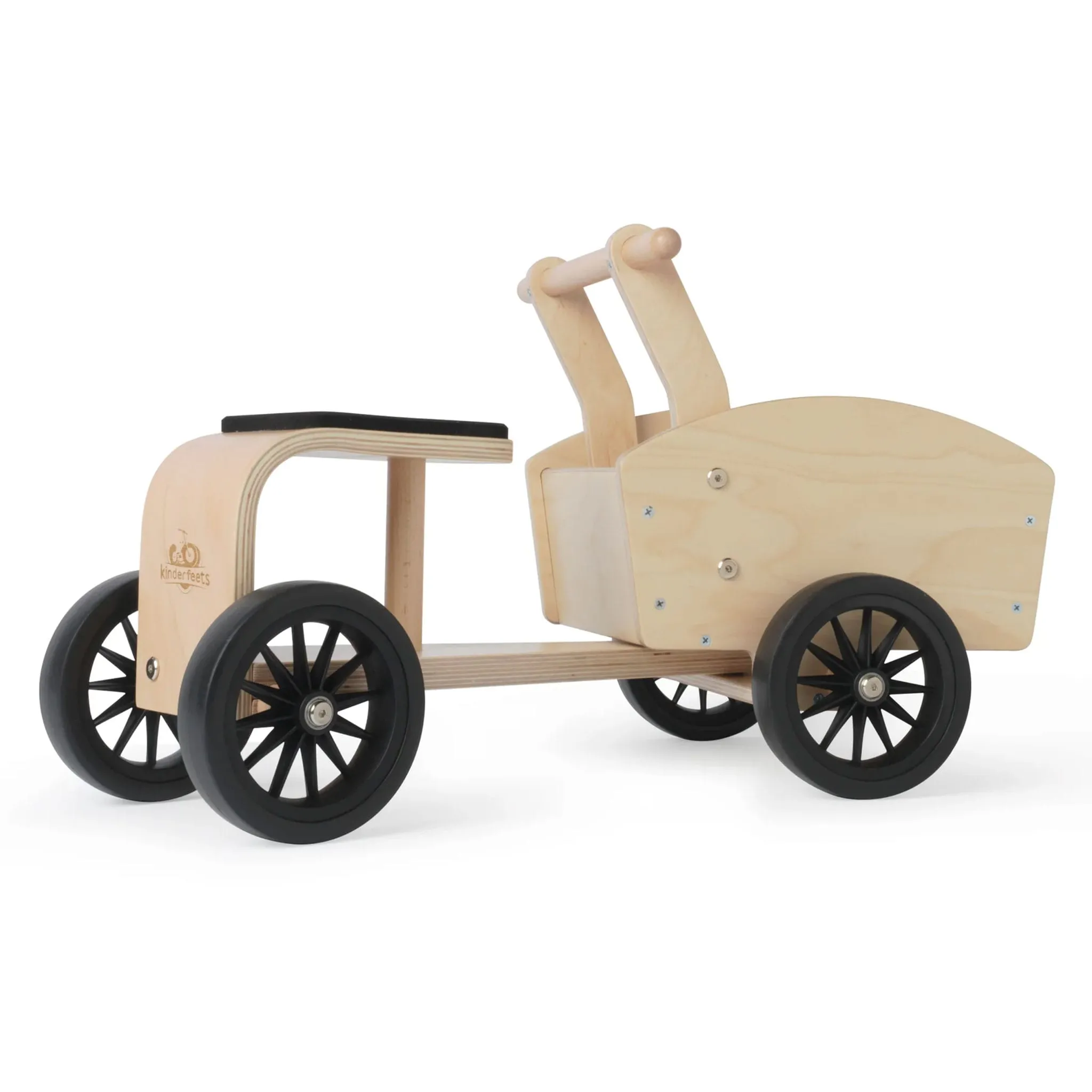 Kinderfeets Chariot Cargo Bike Kinderfeets - Naturel  Blanc