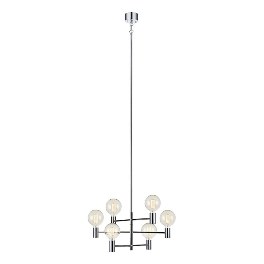 TAKLAMPE MARKSLÖJD CAPITAL PENDEL KROM