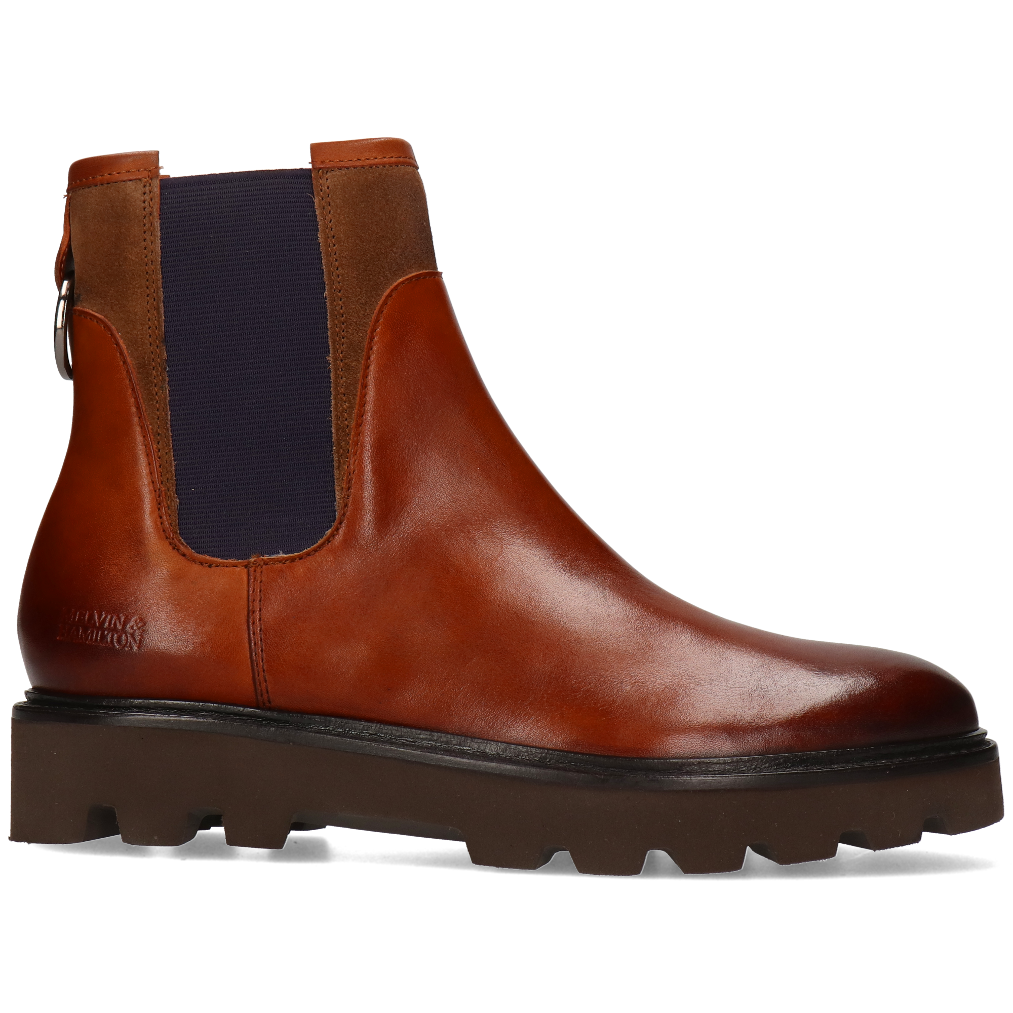 SALLY 187 - Bottines à semelle plateforme | Marron