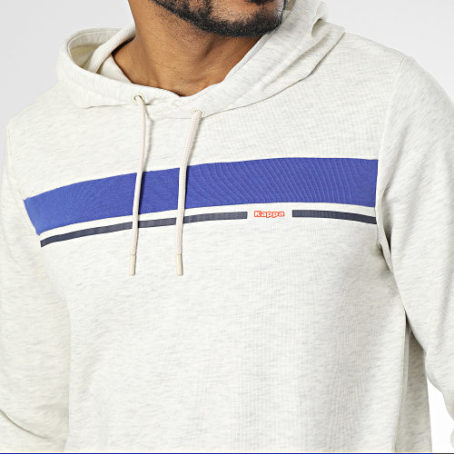 Sweat Capuche Logo Affragola 331C3WW Beige Chiné