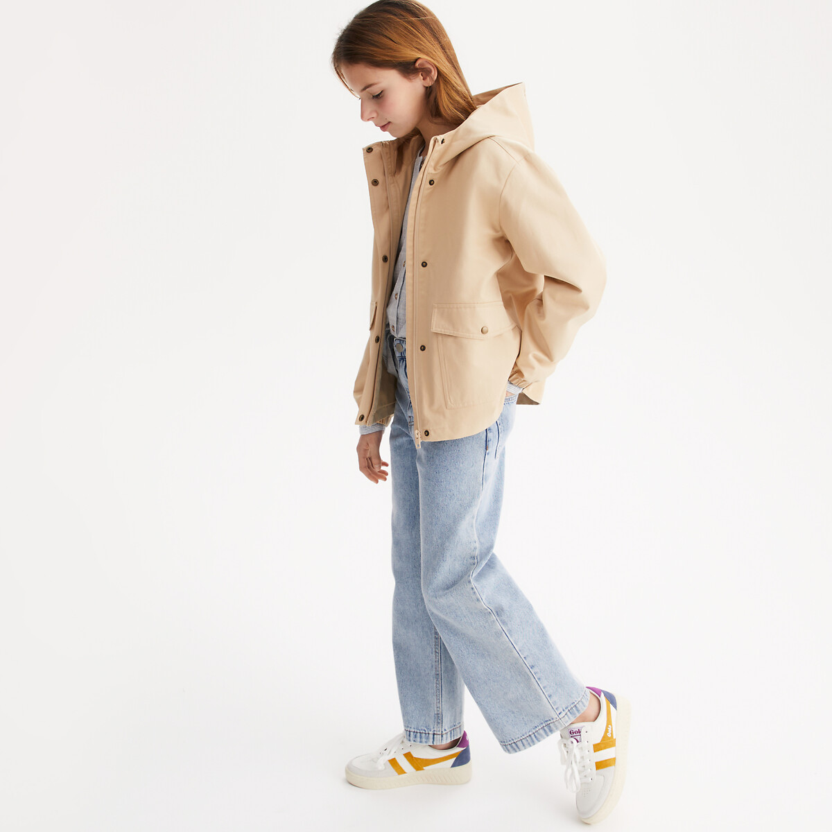 COLEÇÕES LA REDOUTE<br>Windjack met kap